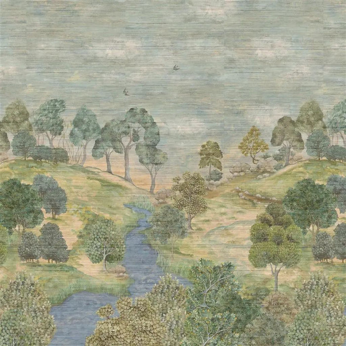 Designers Guild Bandipur Grasscloth Panel 1 Wallpaper PDG1144-01