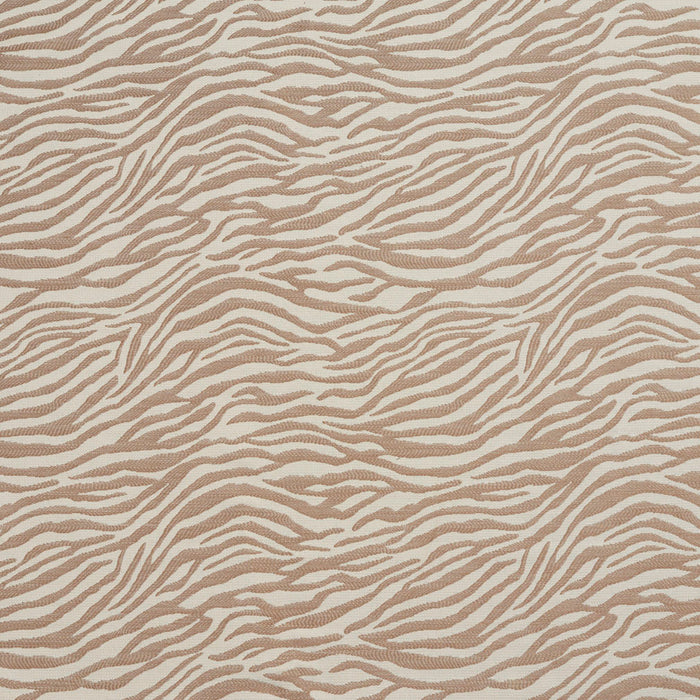 Charlotte Zebra/taupe Fabric Sample 1590