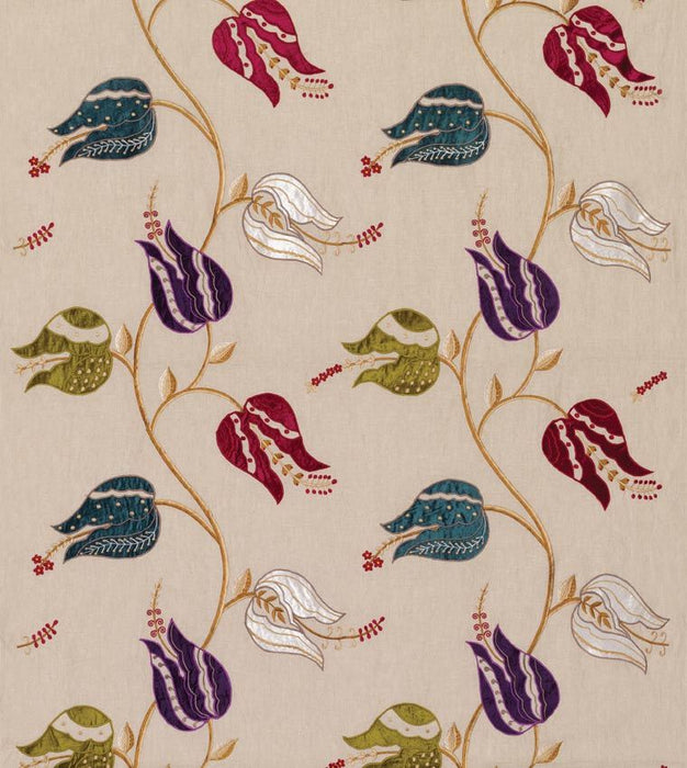 Osborne & Little Isfahan Tulip 1 Fabric F6448-01