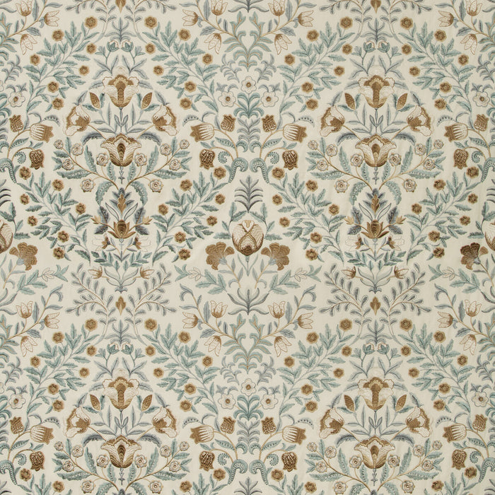 Lee Jofa Luxford Embroidery Mist Fabric 2019110.115.0