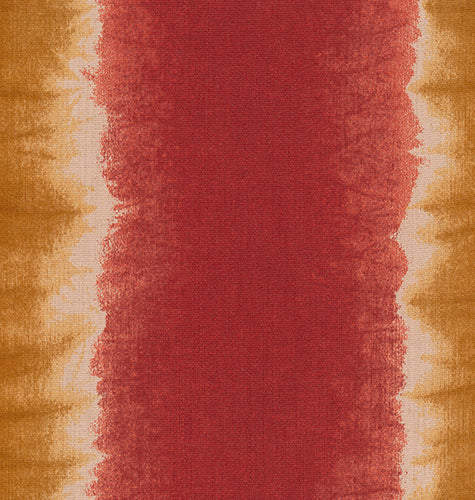 Brentano Colorfield Red And Ochre Fabric 3410-04