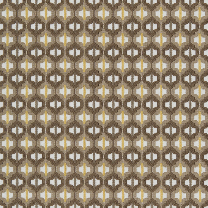 Kravet Couture Turned Out Tile Tiger Eye Fabric 34794.16.0