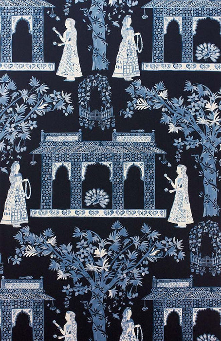 Nina Campbell Pavilion Garden 1 Wallpaper NCW4272-01