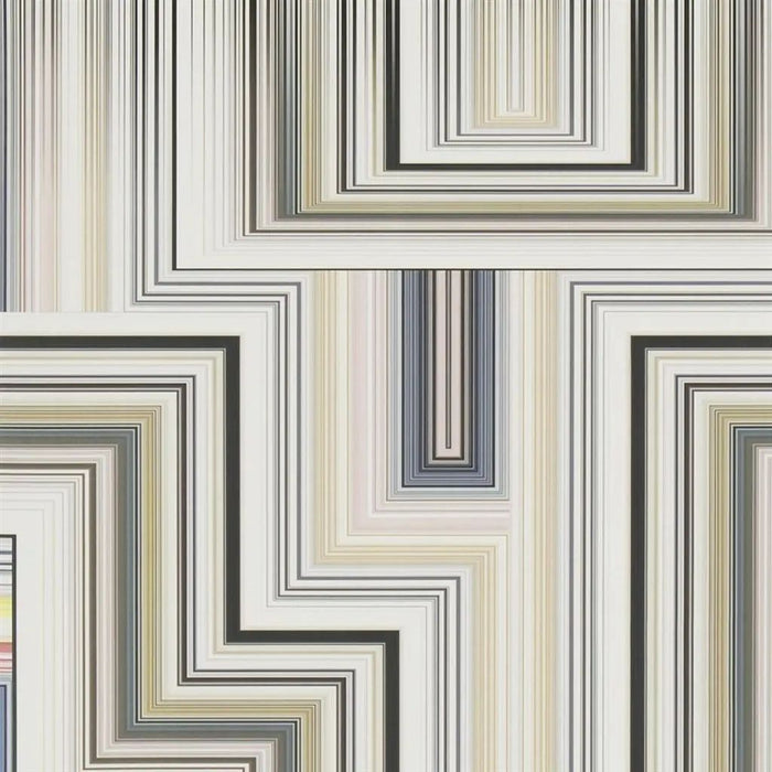 Christian Lacroix Abstract Malachite Panel 1 Wallpaper PCL013-01