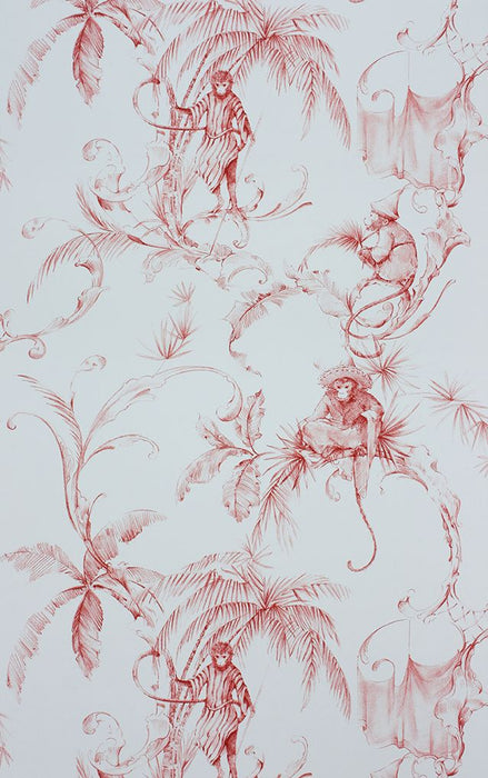 Nina Campbell Barbary Toile 4 Wallpaper NCW4205-04