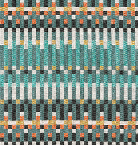 Brentano Cubist Gris Fabric 4275-03