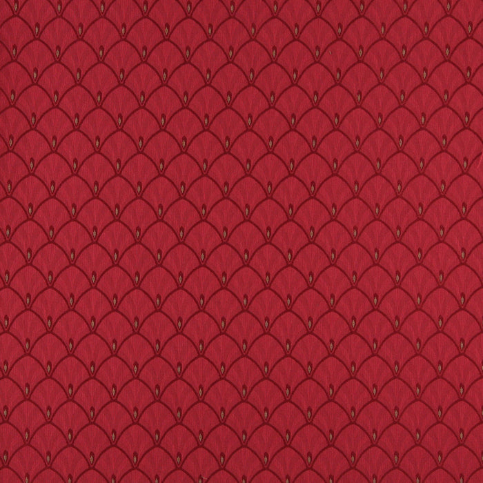 Charlotte Ruby Fan Fabric Sample 4302