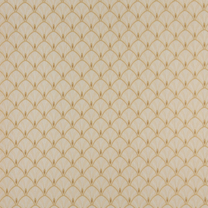 Charlotte Flax Fan Fabric Sample 4310
