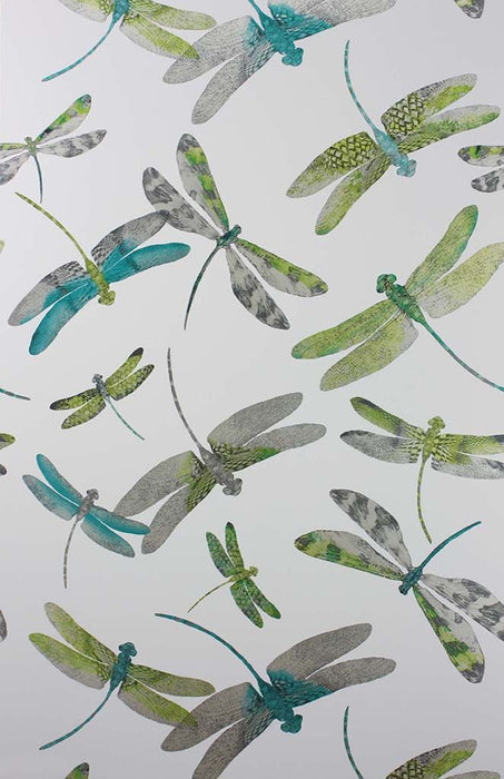 Matthew Williamson Dragonfly Dance 1 Wallpaper W6650-01