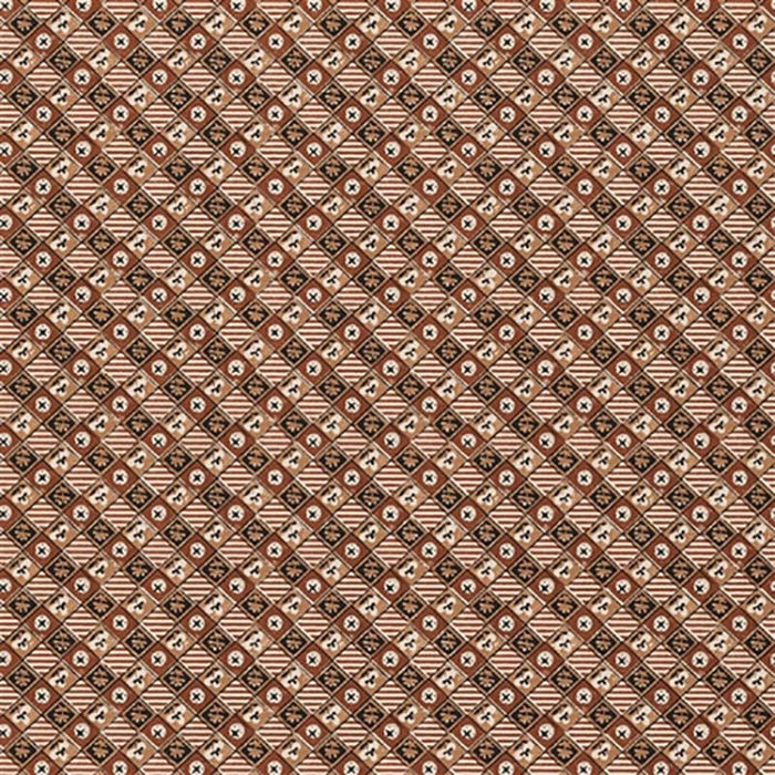 Jasper French Tile Clay Wallpaper 5011-05