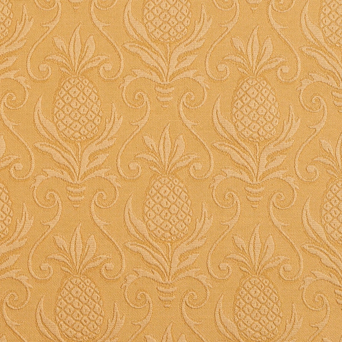 Charlotte Gold/pineapple Fabric Sample 5524
