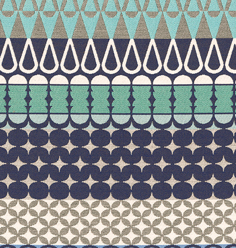 Brentano Majalis Indigo Fabric 5803-06