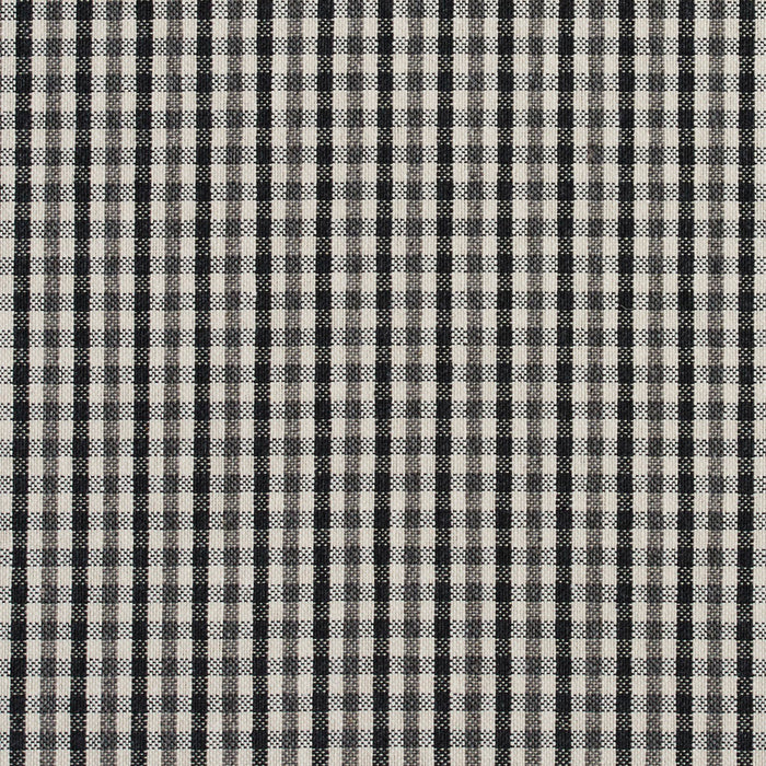 Charlotte Onyx Check Fabric Sample 5815