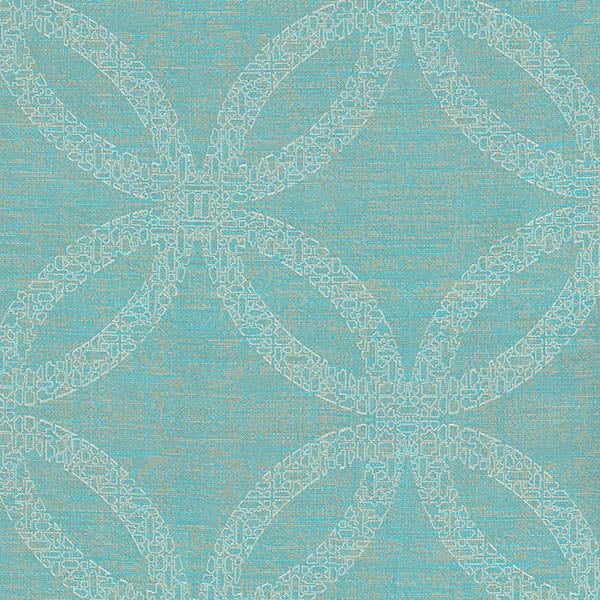 Brentano Courtyard Caribbean Fabric 6527-03