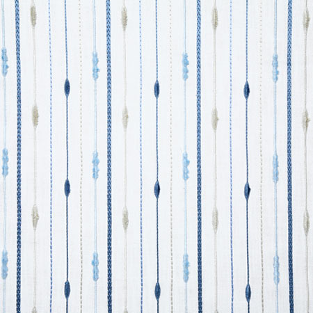 Pindler Sidelines Ocean Fabric 6698