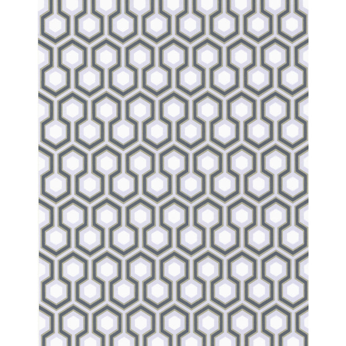 Cole & Son Hicks Hexagon Sage/Gr Wallpaper 66/8055.CS.0