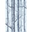 Cole & Son Woods Choc/Silver Wallpaper 69/12150.CS.0