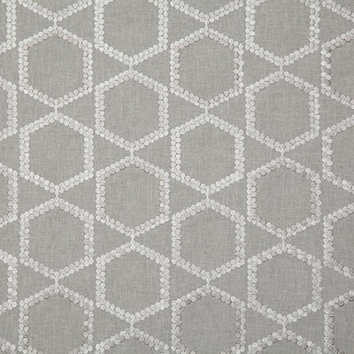Pindler Quinn Silver Fabric 7079