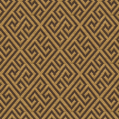Brunschwig & Fils Tao Fretwork Walnut Fabric 8012111.68.0