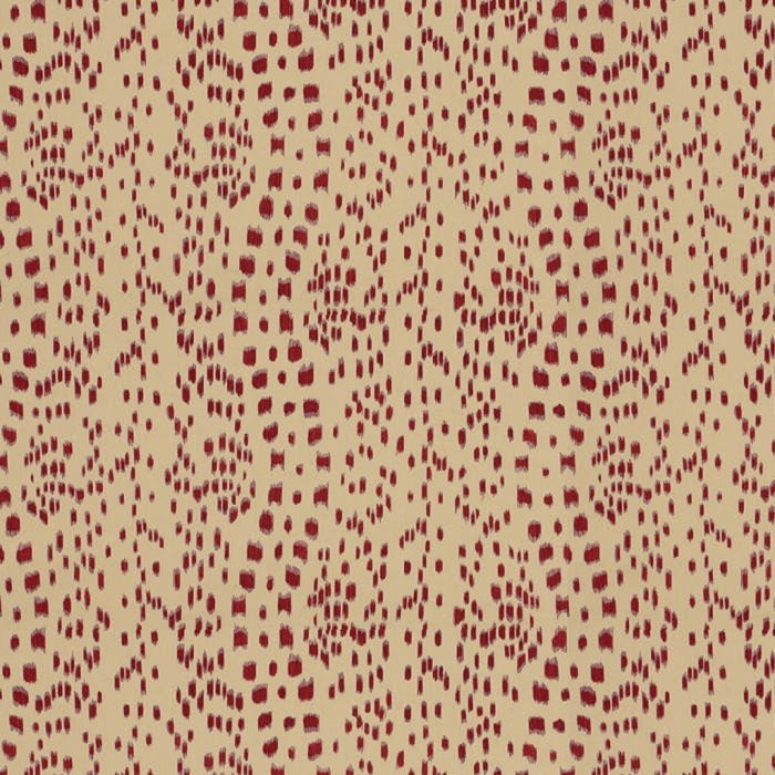 Brunschwig & Fils Les Touches Bordeaux Fabric 8012138.9.0