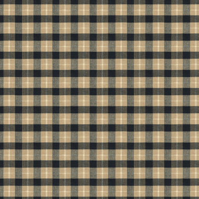 Brunschwig & Fils Brunschwig Pld Coal/Tan Fabric 8013111.86.0