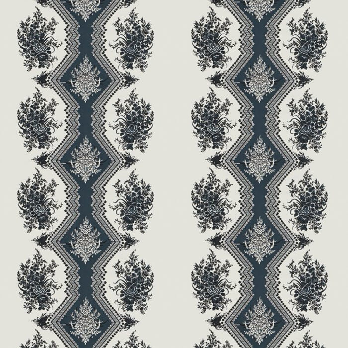 Brunschwig & Fils Coppelia Satin White Fabric 8015139.1.0
