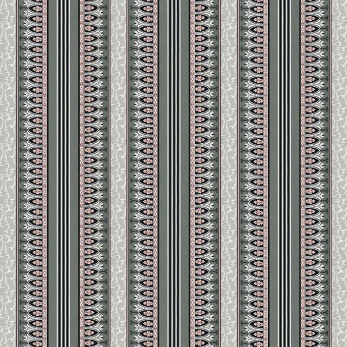 Brunschwig & Fils Lola Montez Gris/Rose Fabric 8015140.711.0