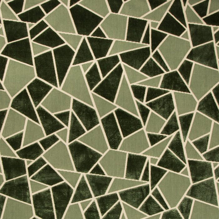 Brunschwig & Fils La Tortue Velvet Green Fabric 8017131.3.0