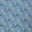 Brunschwig & Fils Katibi Print Turquoise Fabric 8020104.13.0
