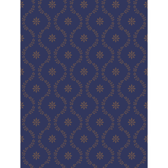 Cole & Son Clandon Navy Wallpaper 88/3011.CS.0