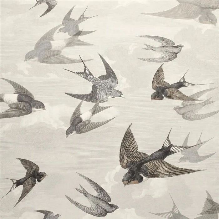 John Derian Chimney Swallows 2 Wallpaper PJD6003-02