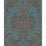 Cole & Son Wyndham Teal And Charcoal Wallpaper 94/3017.CS.0
