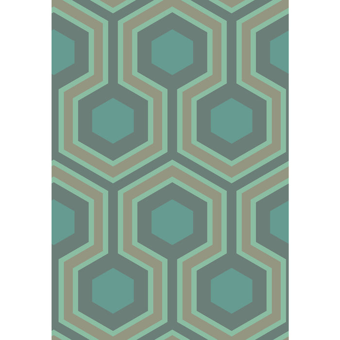 Cole & Son Hicks Grand Green Wallpaper 95/6034.CS.0