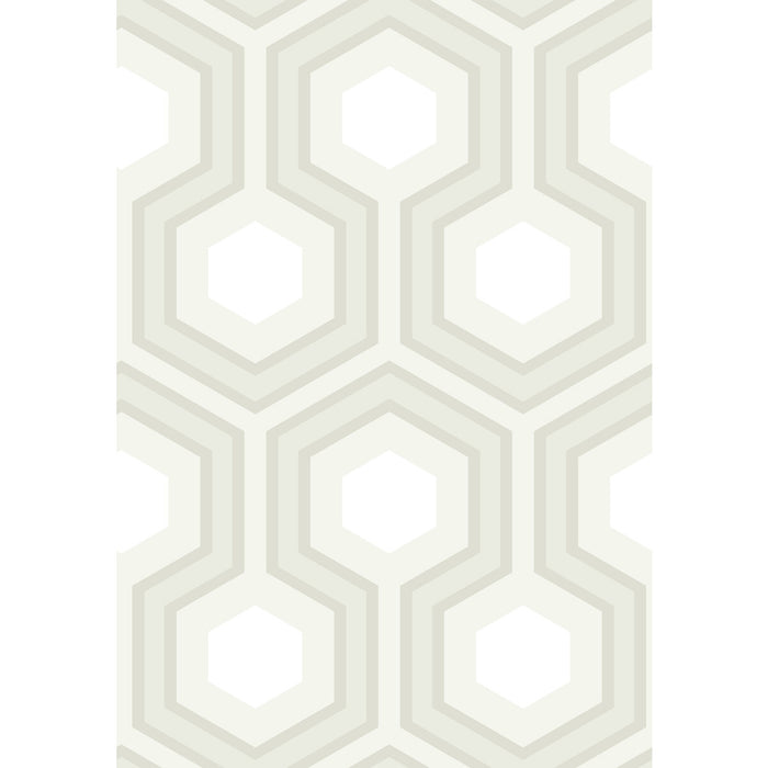 Cole & Son Hicks Grand White Wallpaper 95/6037.CS.0