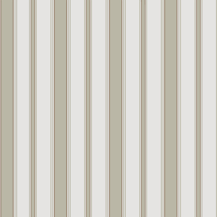 Cole & Son Cambridge Str Olive & Wht Wallpaper 96/1006.CS.0