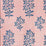 Peter Dunham Asha Indigo/Pink Fabric 131SHA04