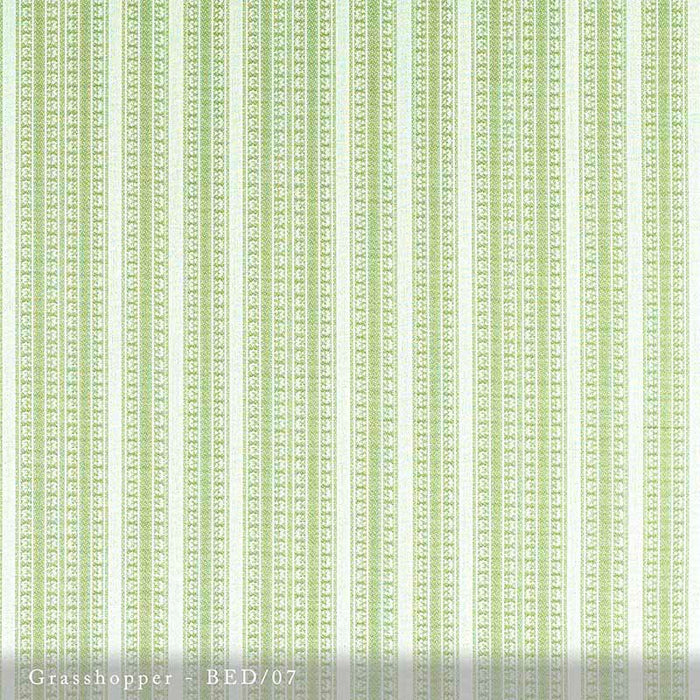 Lisa Fine Bedouin Stripe - Performance Grasshopper Fabric BED-07
