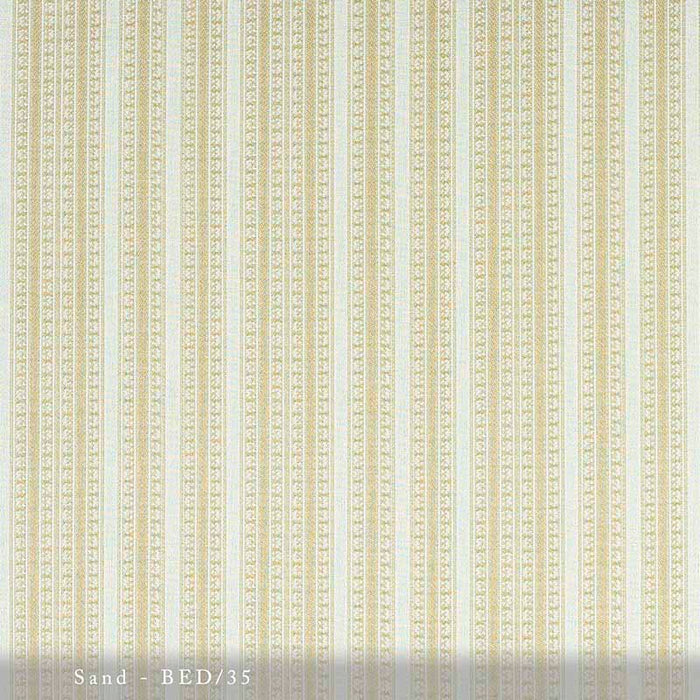 Lisa Fine Bedouin Stripe - Performance Sand Fabric BED-35