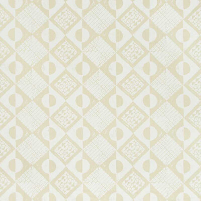 Lee Jofa Circles And Squares Off White Fabric BFC-3666.1.0