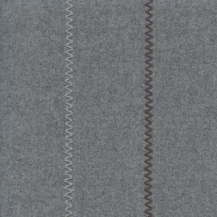 Maya Romanoff Blanket Zig Zag Heathered Grey/Dove Wallpaper MR-BK-03-1X02