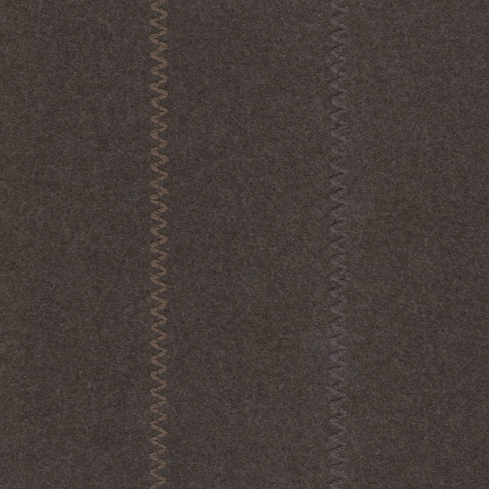 Maya Romanoff Blanket Zig Zag Heathered Brown/Mushroom Wallpaper MR-BK-03-3X02