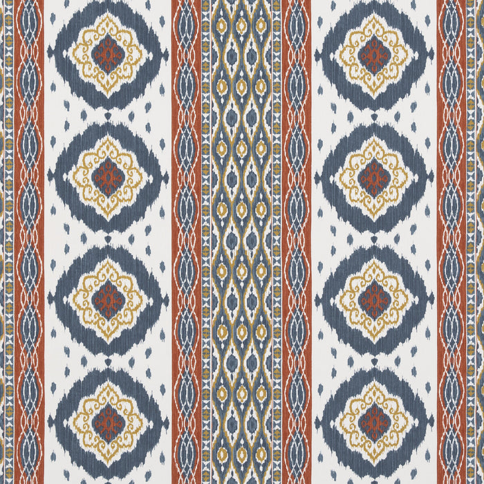 GP & J Baker Crosby Indigo Fabric BP10936.1.0