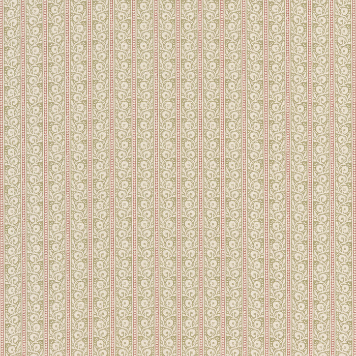 GP & J Baker Bibury Green/Red Fabric BP10999.6.0