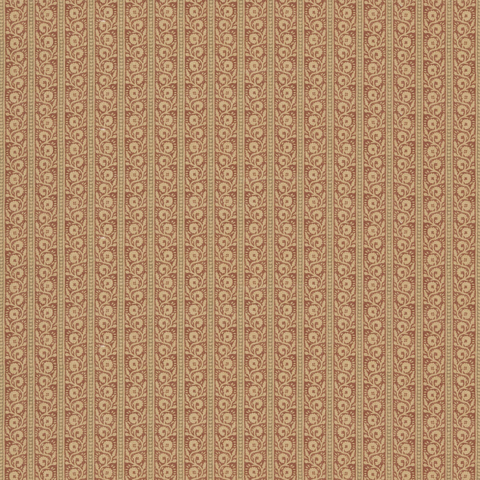 GP & J Baker Bibury Red/Olive Fabric BP10999.7.0