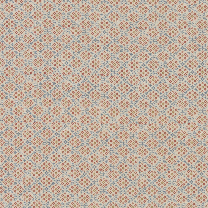 GP & J Baker Grantly Indigo/Red Fabric BP11001.1.0