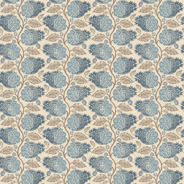 GP & J Baker Calcot Indigo Wallpaper BW45114.3.0