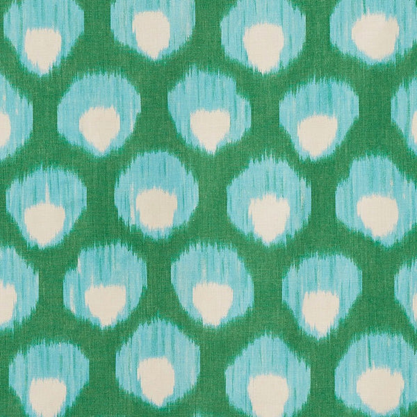 Peter Dunham Bukhara Blue/Green Fabric 111BKH05