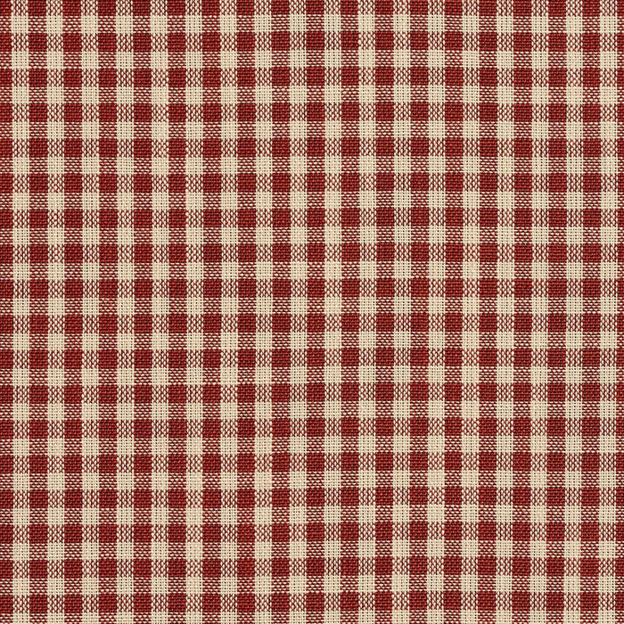 Charlotte Brick Gingham Fabric Sample D115