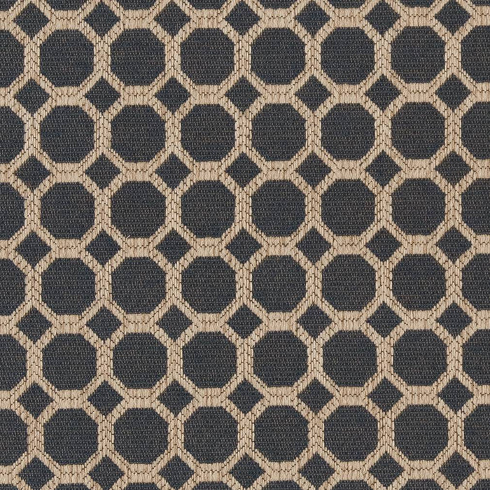 Charlotte Indigo Honeycomb Fabric D1230