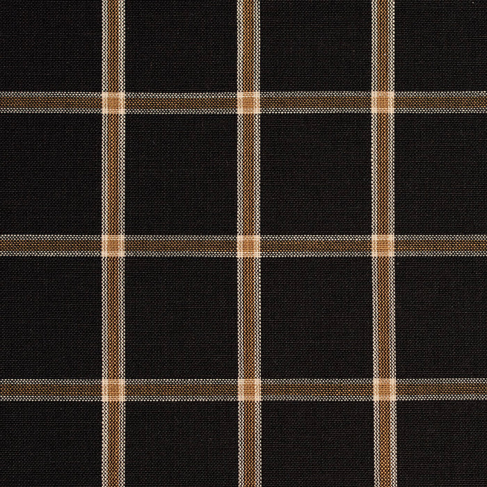 Charlotte Onyx Windowpane Fabric D138